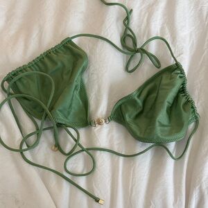 Green Bikini Top